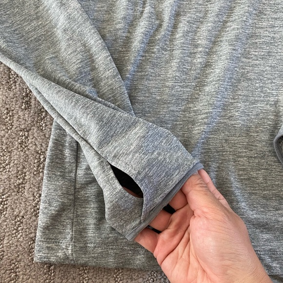 Women's Nike Dri-Fit Element Hoodie in Gray - Picture 7 of 11